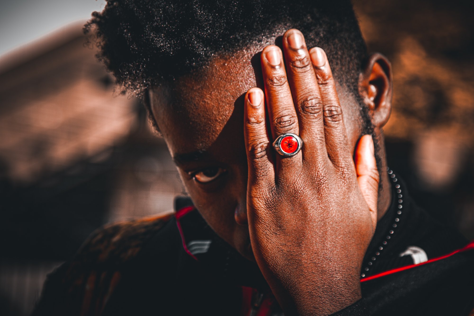 Moody Portrait — Red Ring - Time Phantom Productions