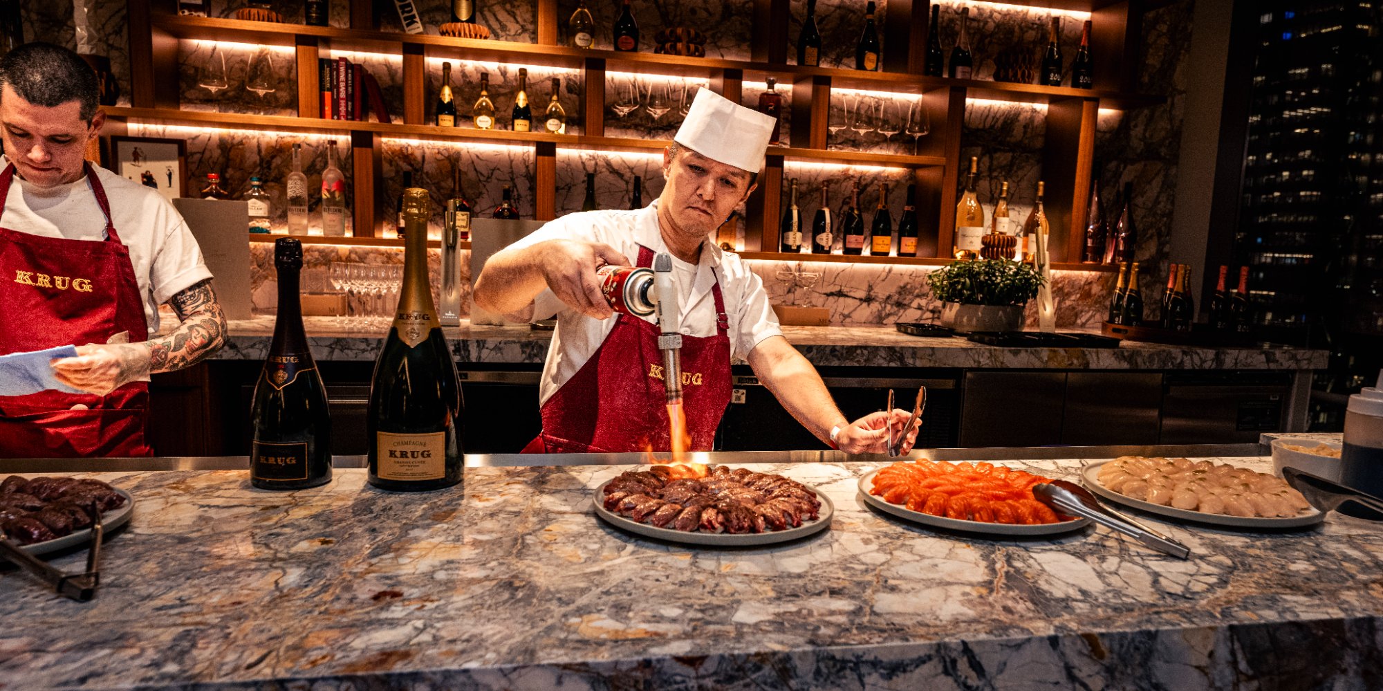 Krug x Yama — Luxury Bar Scene